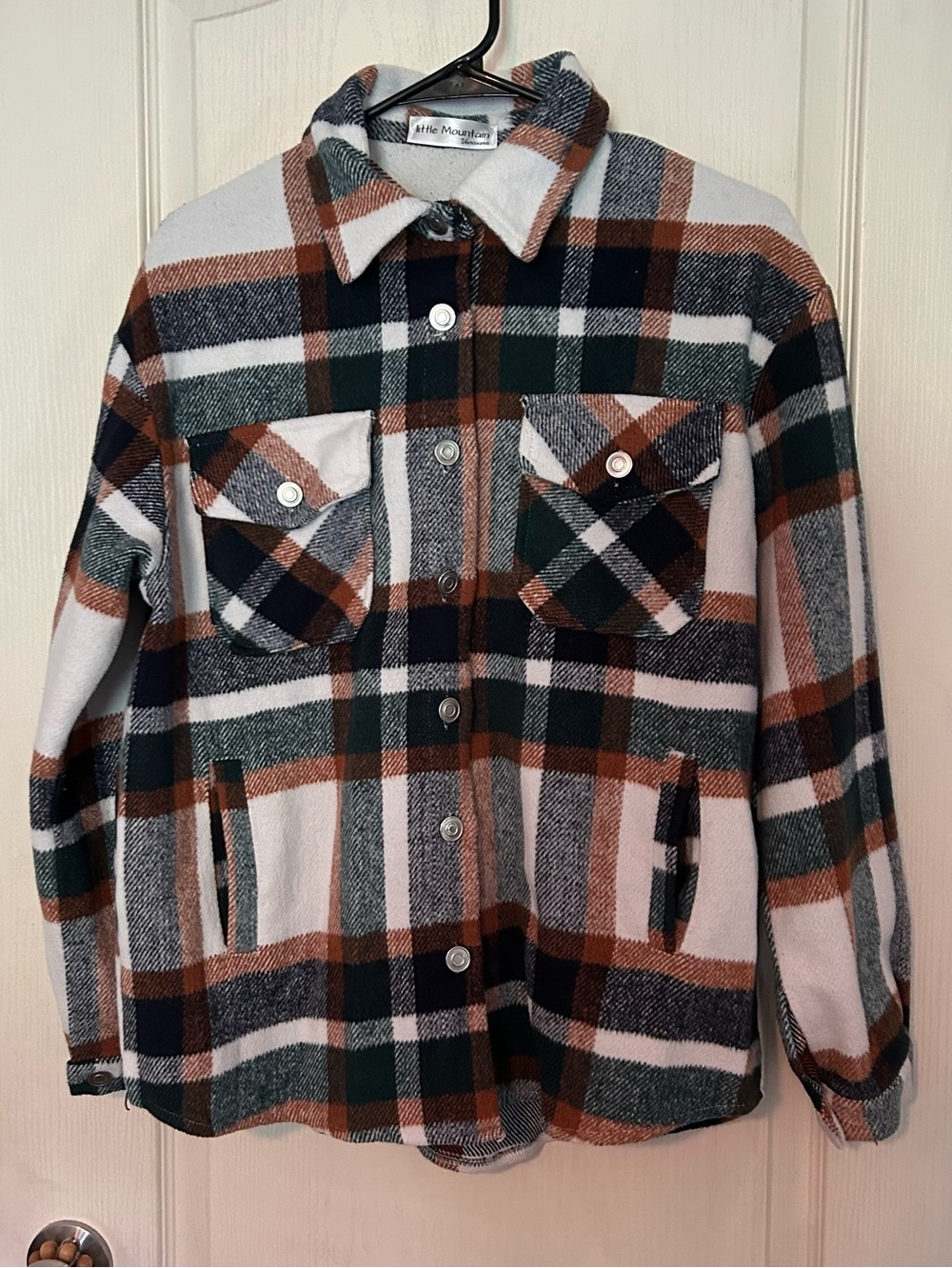 Little Mountain Plaid Button-Up Shacket